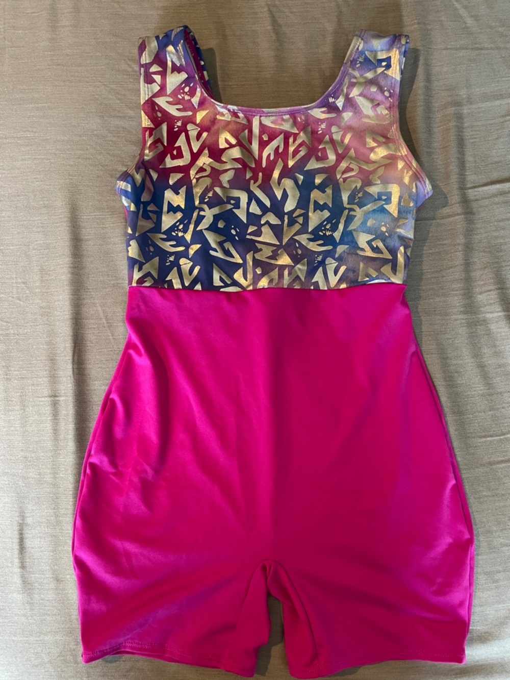 Cat & Jack Hot Pink Girls' Athletic Leotard